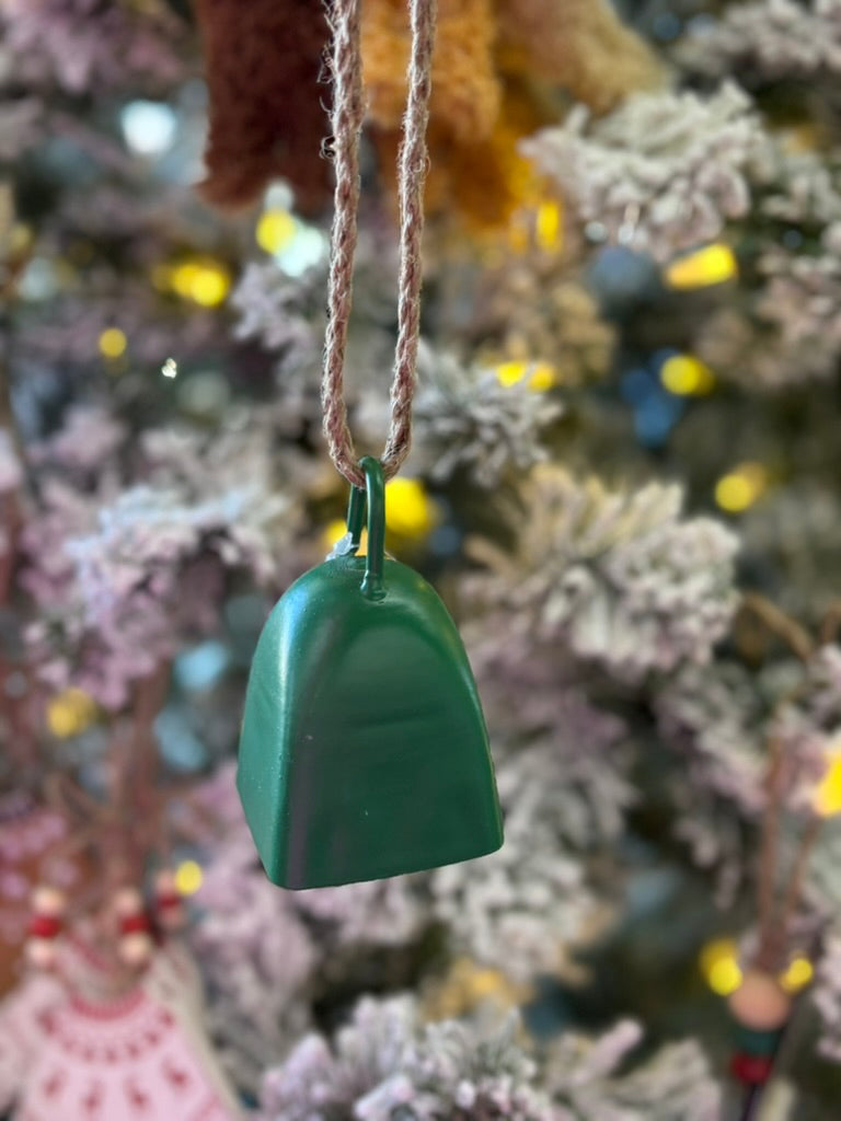 Cow Bell Ornament