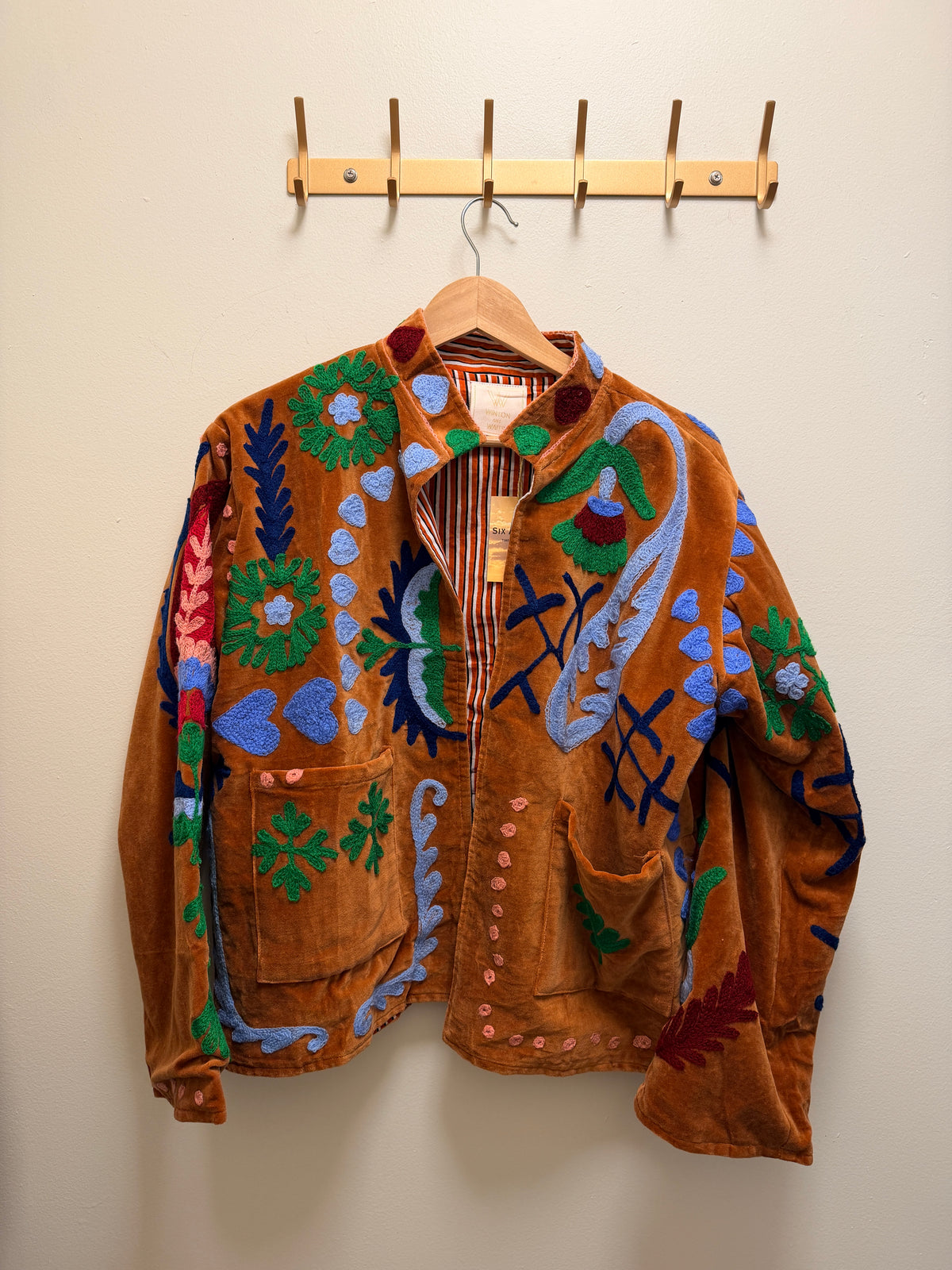 Winton and Waits Love Suzhani Jacket Cinnamon