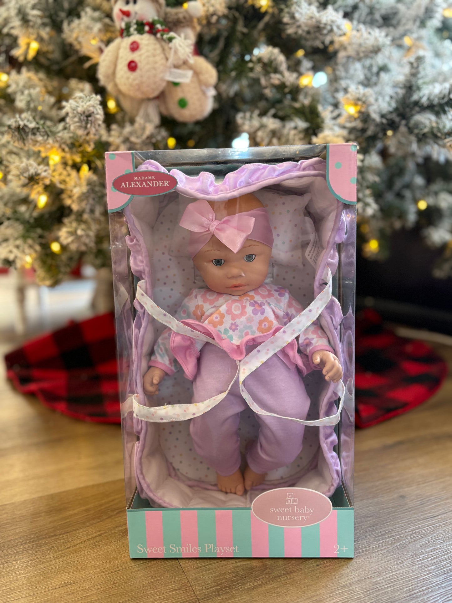 Sweet Smiles Slumber Carrier w Light Skin Tone