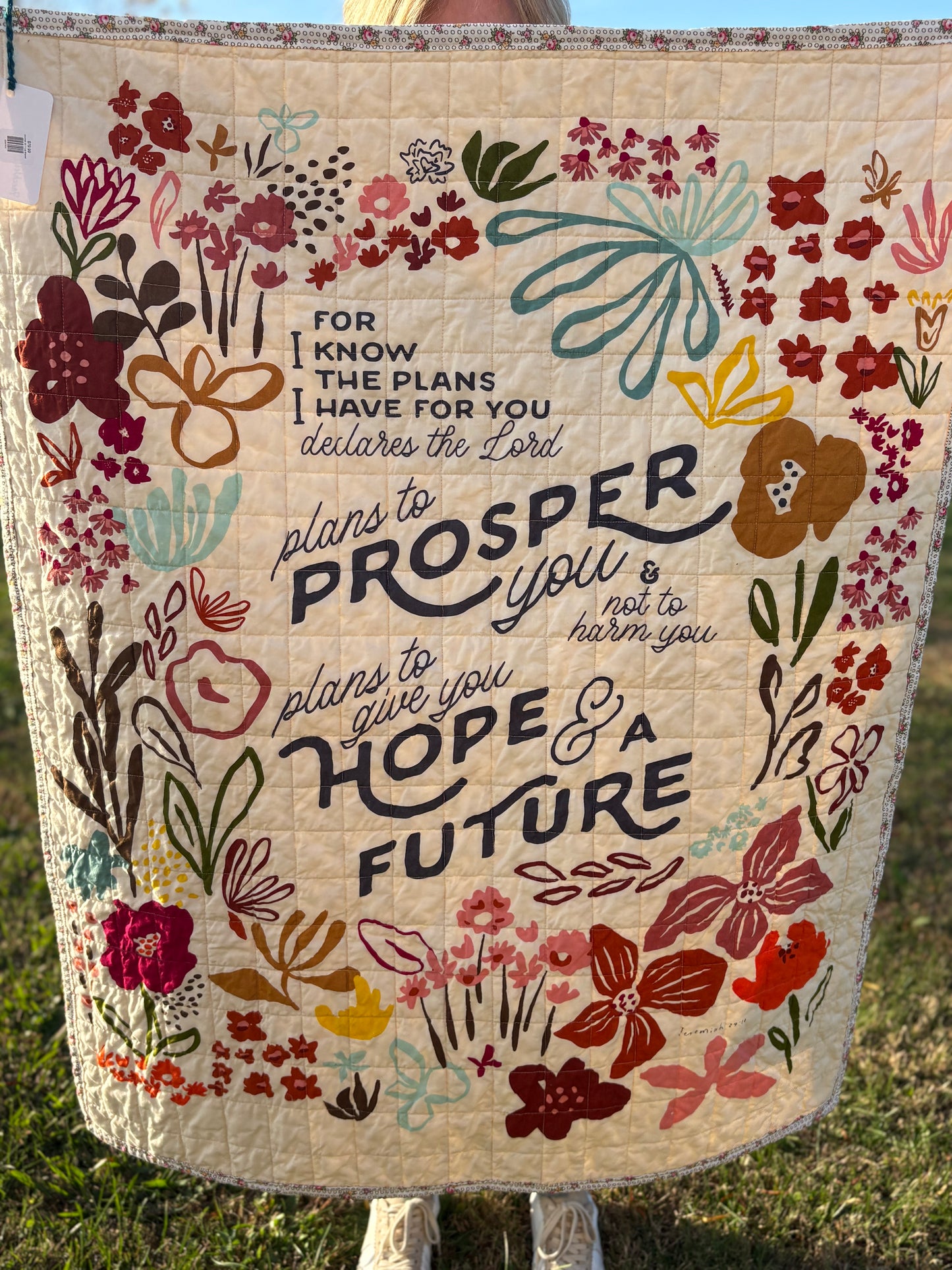 Jeremiah 29:11 Lap Blanket