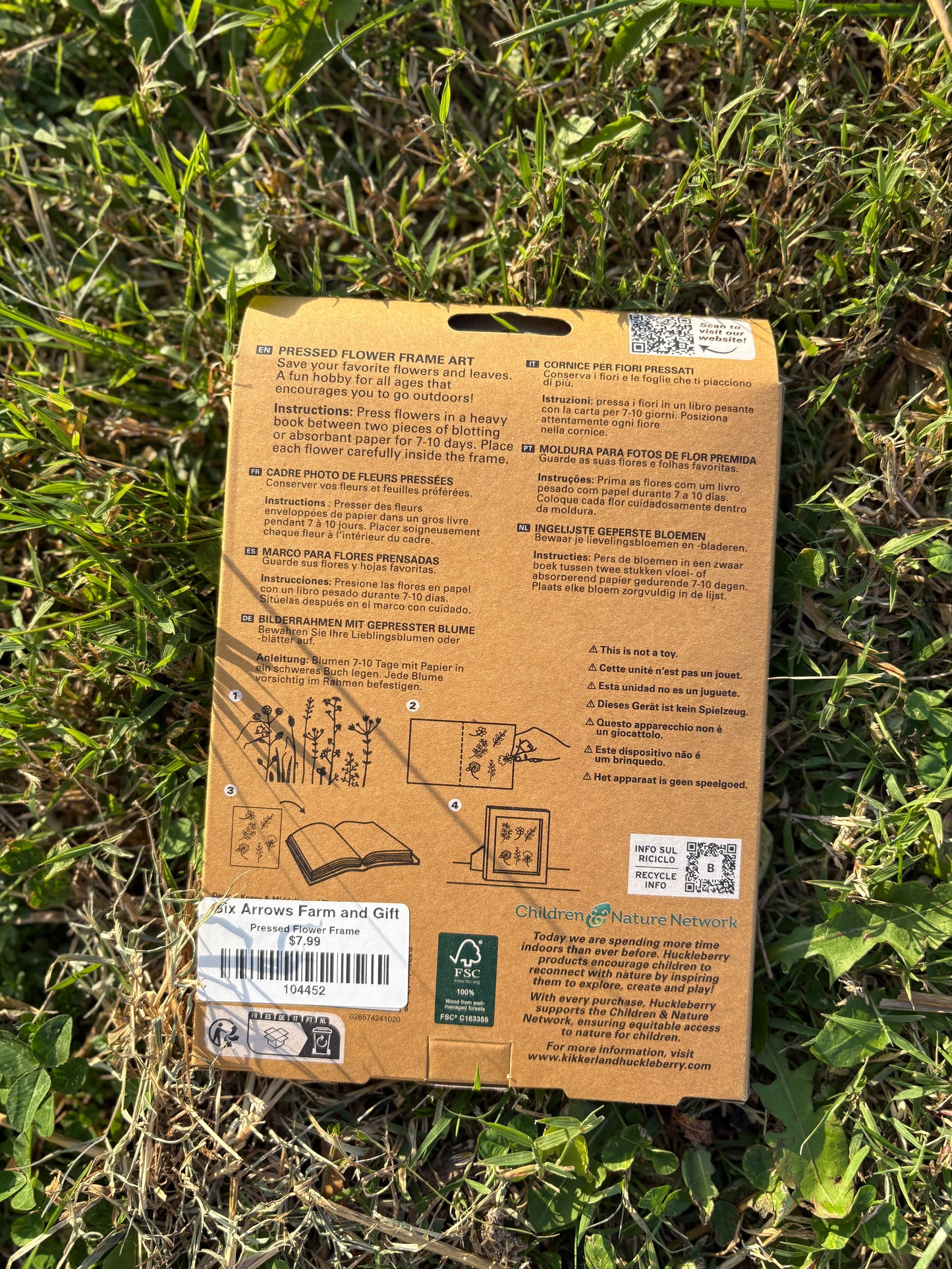 Pressed Flower Frame