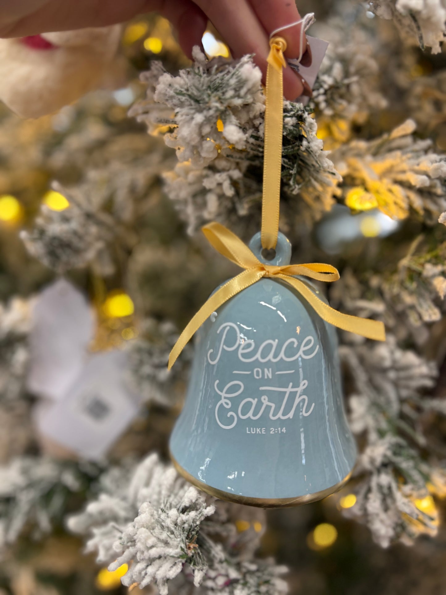 Peace on Earth Ornament