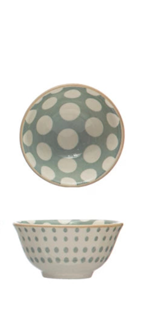 Hand Stamped Pinch Pot