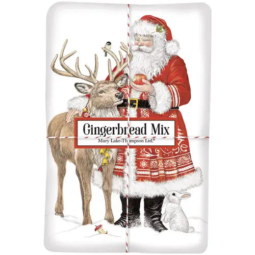 Nordic Santa Gingerbread Cake Mix w/ Tea Towel