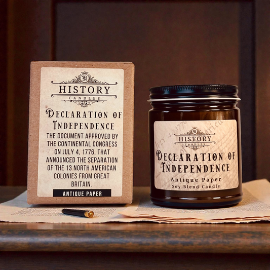 DECLARATION OF INDEPENDENCE Candle