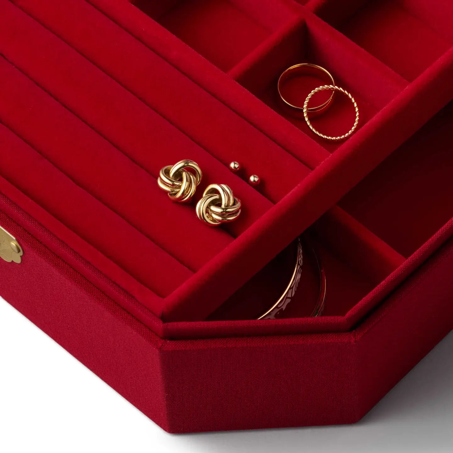 Embroidered Jewelry Box