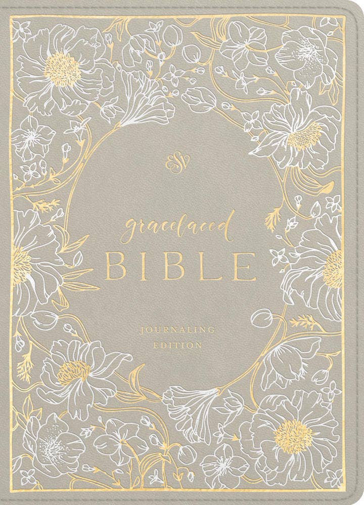 Copy
ESV GraceLaced Journaling Bible Morning Mist edition featuring floral watercolor cover artwork by Ruth Chou Simons