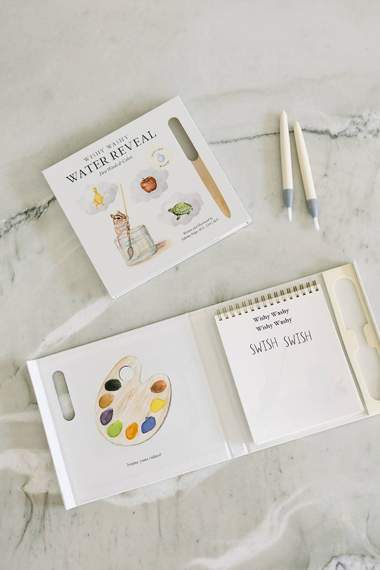 Wishy Washy Water Reveal Activity Book | Reusable No-Mess Coloring