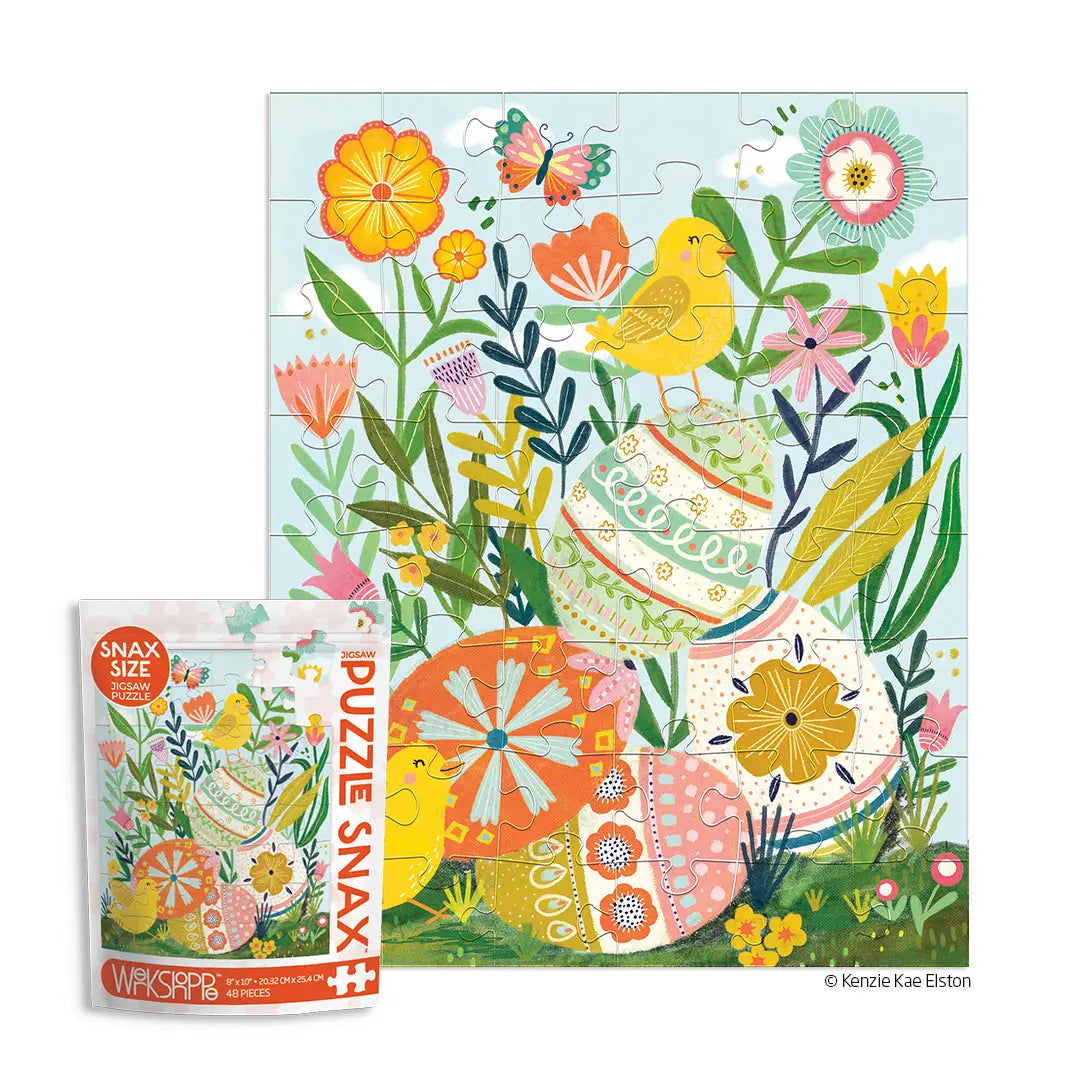 Easter Garden 48 Piece Puzzle Snax