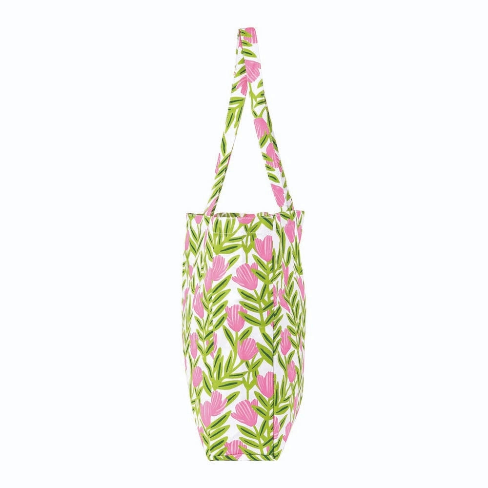 Pink Delight Canvas Tote Bag