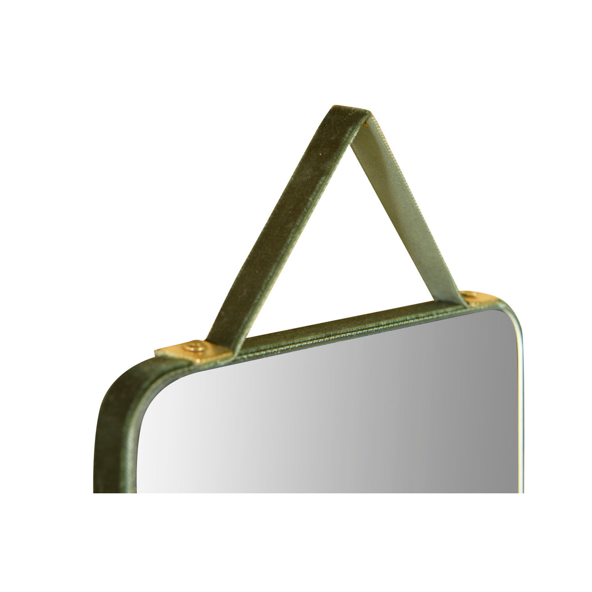 Velvet Framed Mini Wall Mirror | 6 Styles