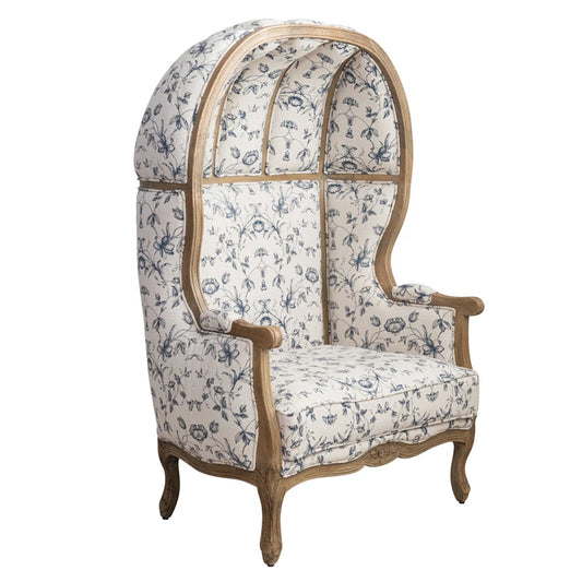 Blue Willow Balloon Chair