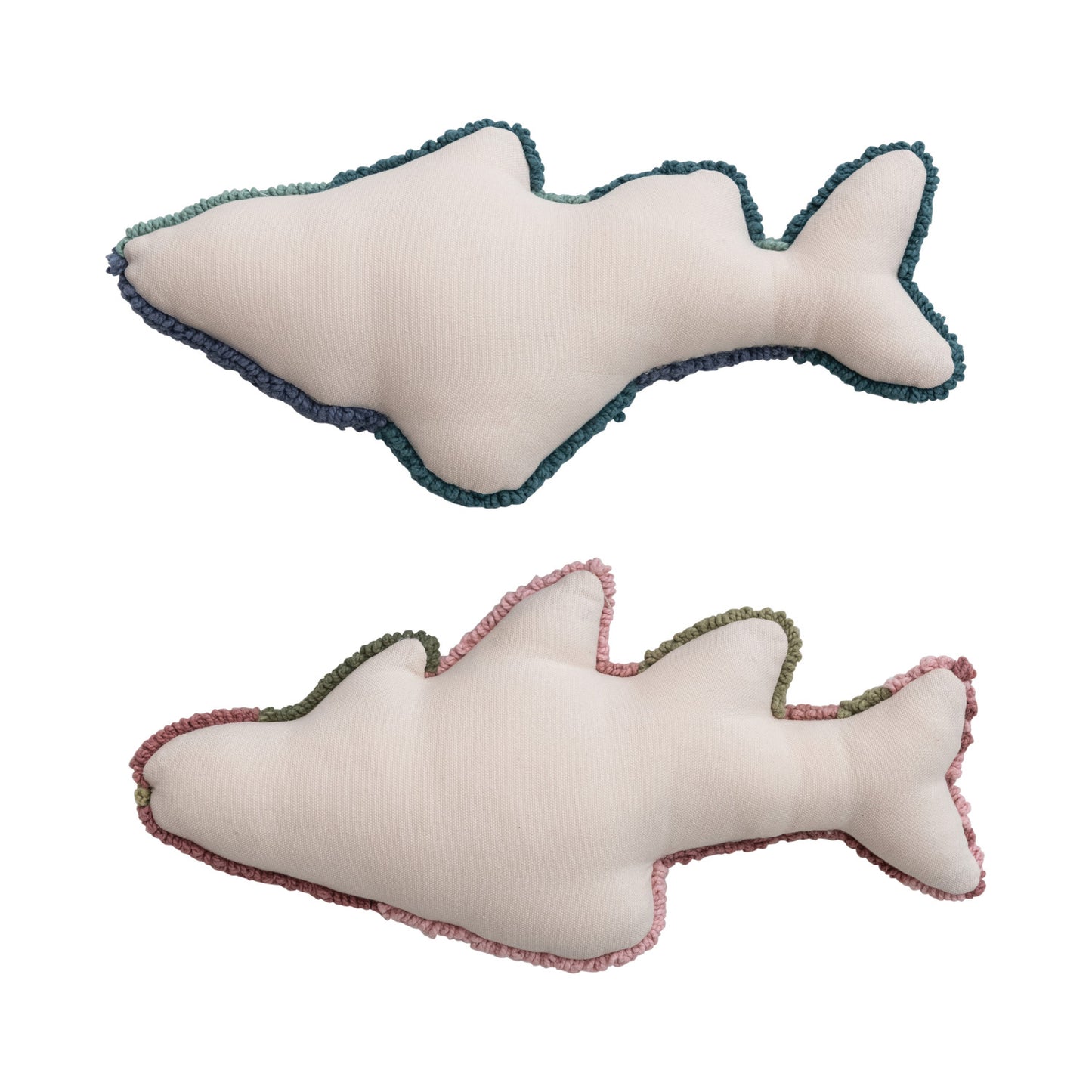 Hooked Fish Pillow