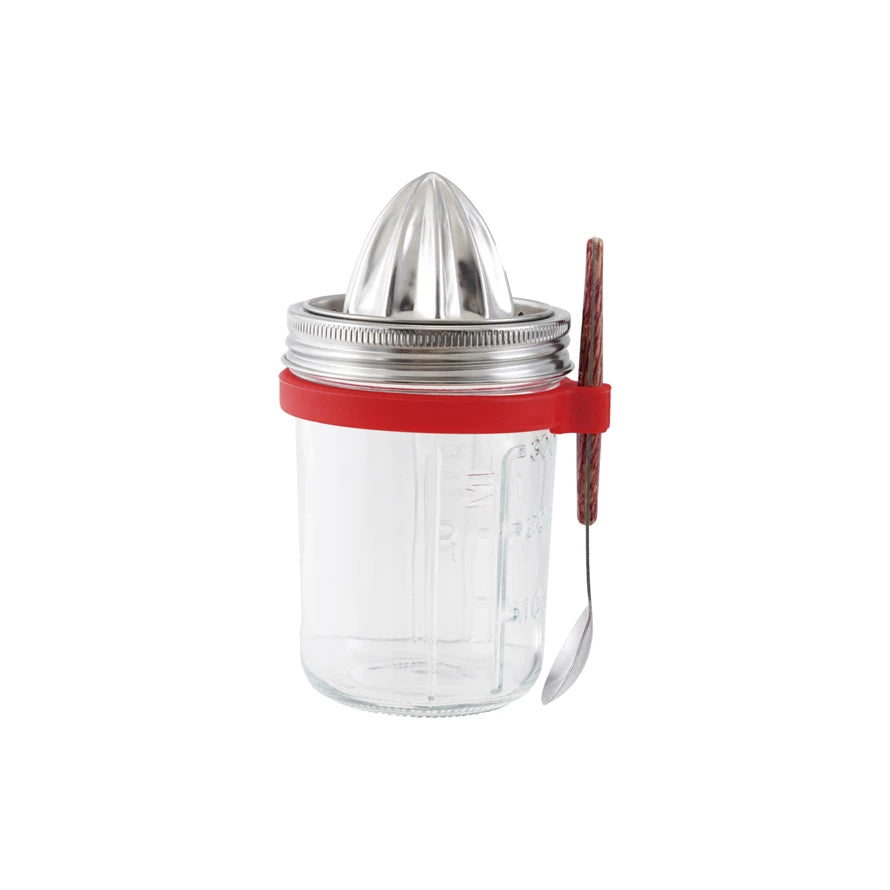 Glass Jar Juicer