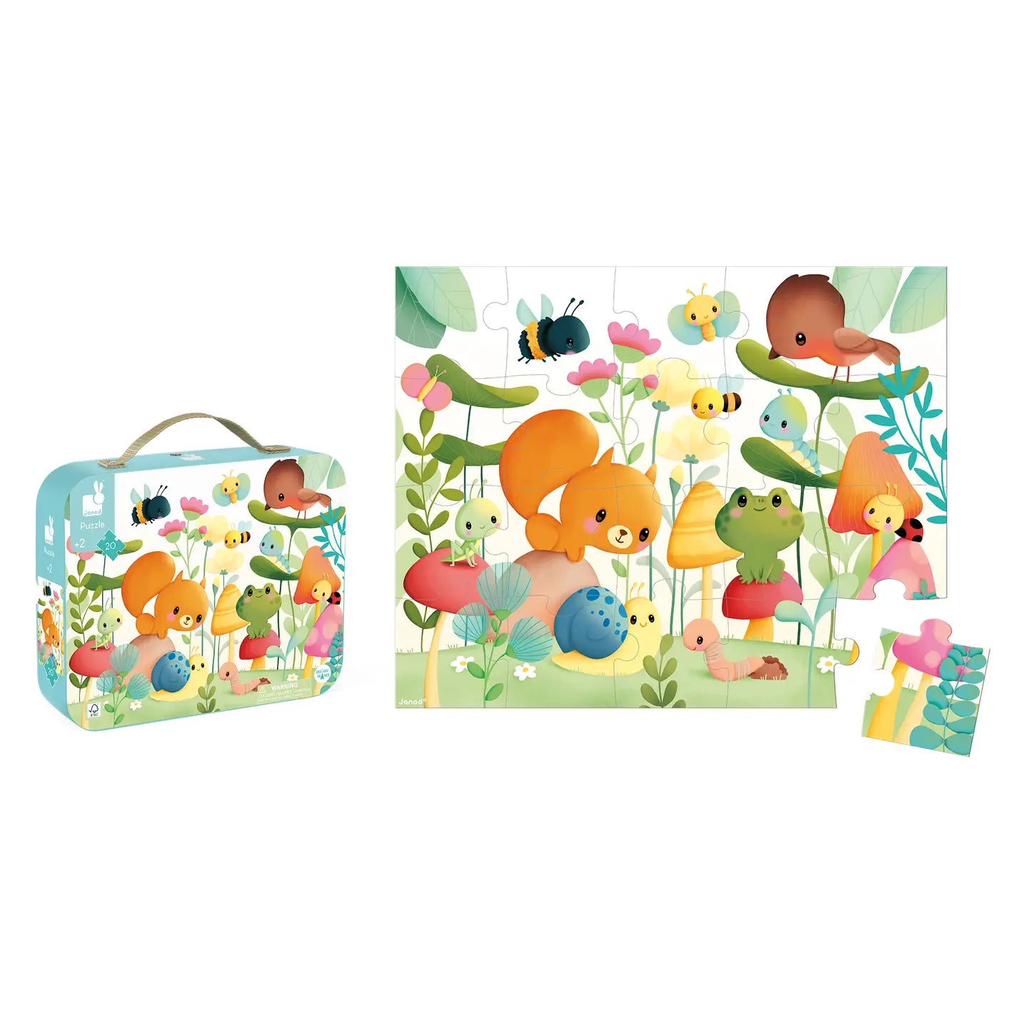 Garden Friends Puzzle 20 pcs