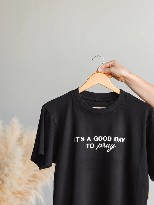 How Can I Pray for You Christian graphic tee with Philippians 4:6 scripture on back
