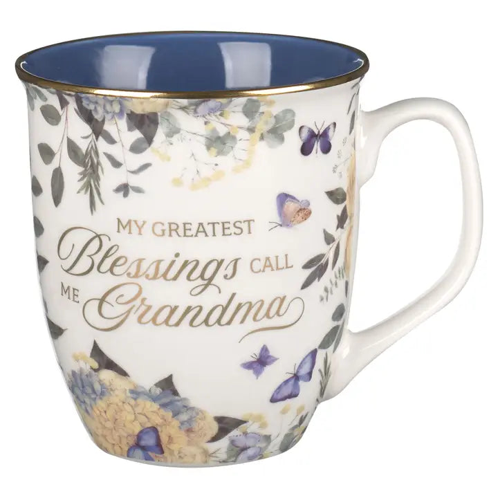 Grandma Floral Mug