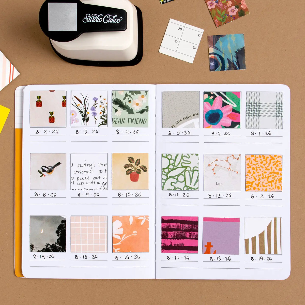 Scrap A Day Junk Journal | Memory Keeping Journal