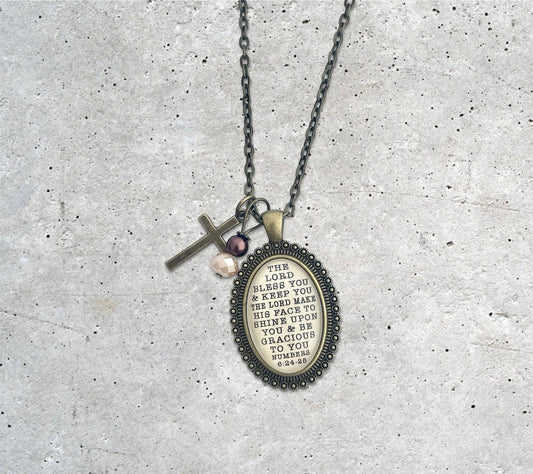 The Lord Bless You and Keep You {The Blessing Necklace}