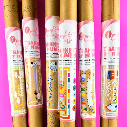 Welcome Home DIY Banner by Numbers™ Kit