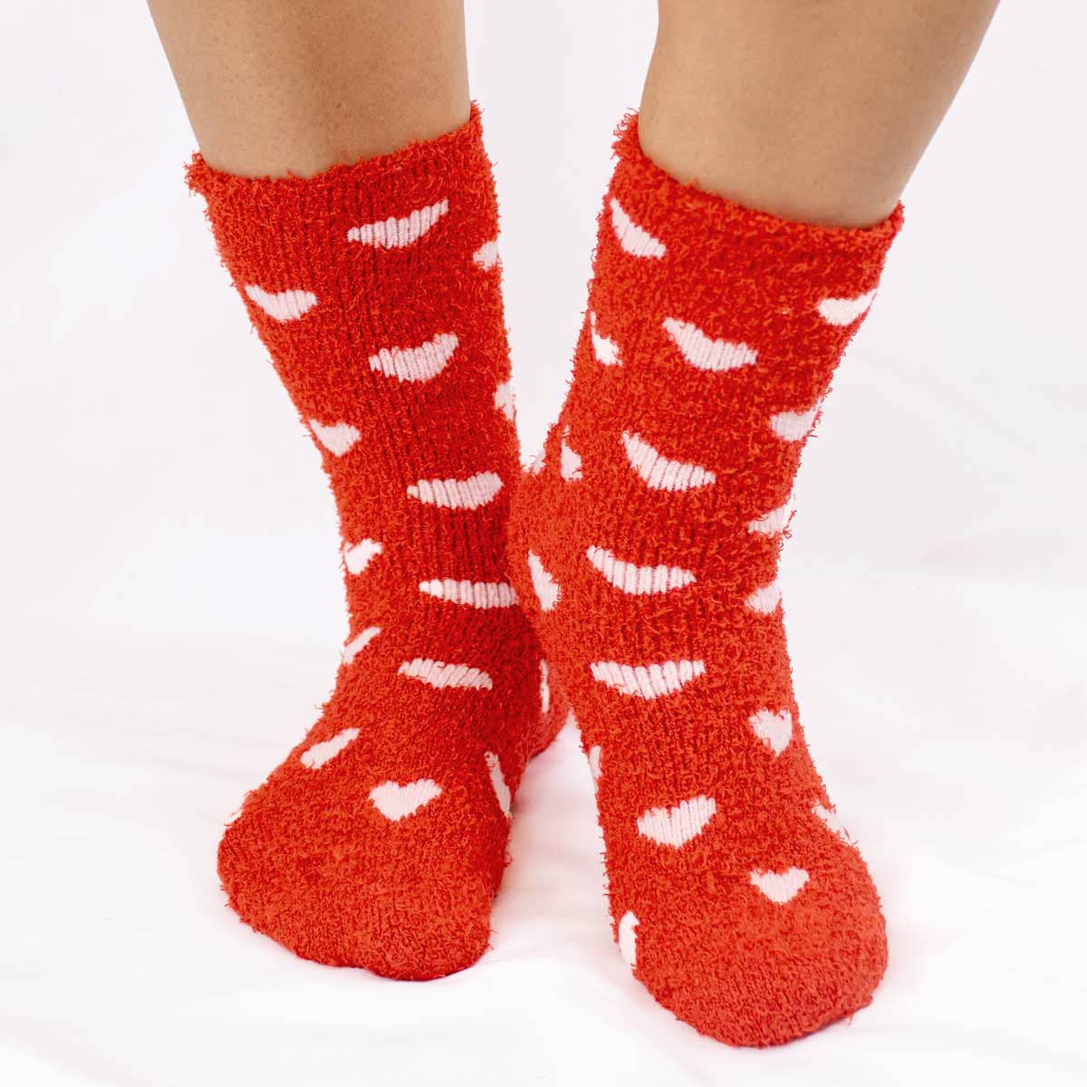 Hearts Snuggle Socks