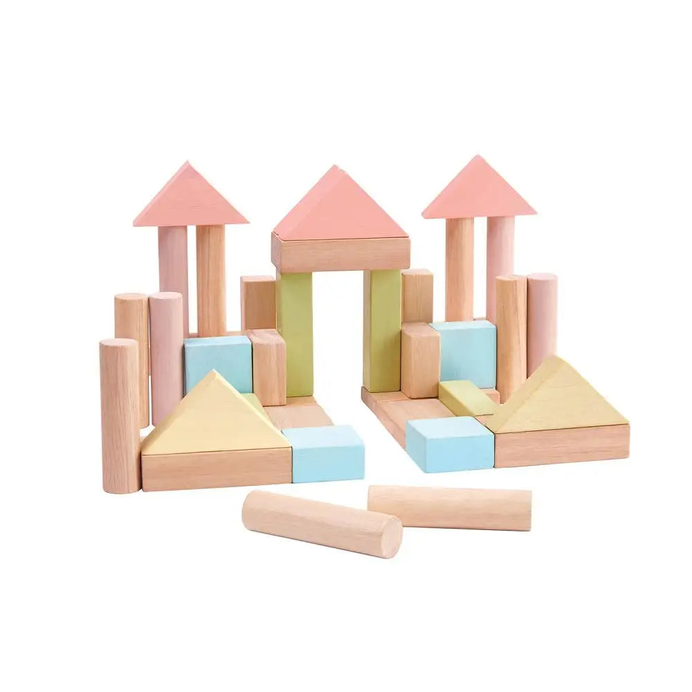 Pastel Wooden Blocks
