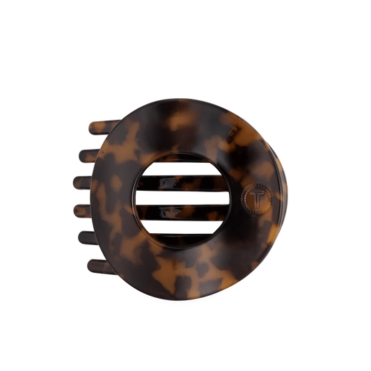 TELETIES Circle Flat Hair Clip – Multiple Sizes & Colors