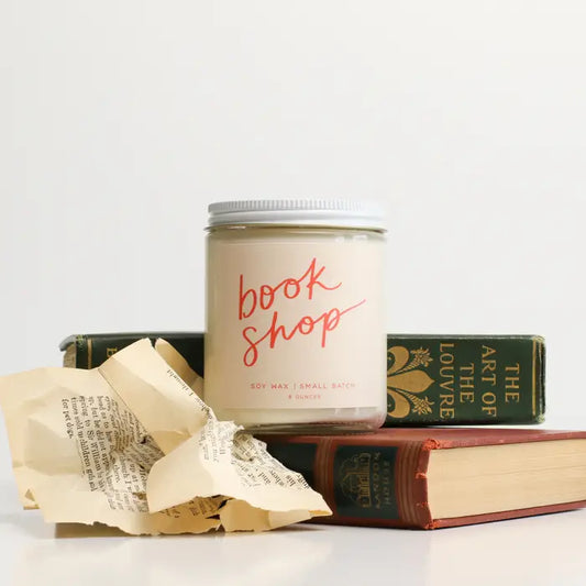 Book Shop Candle