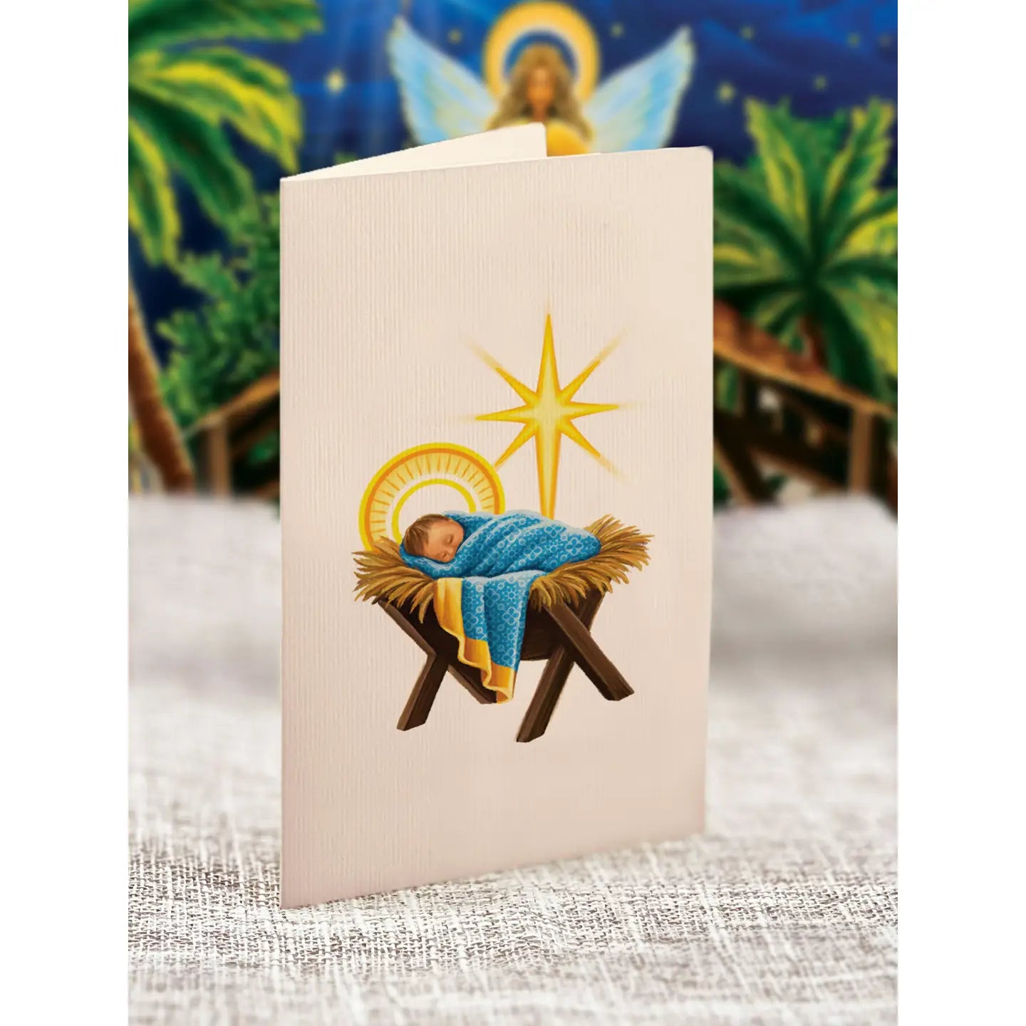 Mini Nativity Pop Up Card