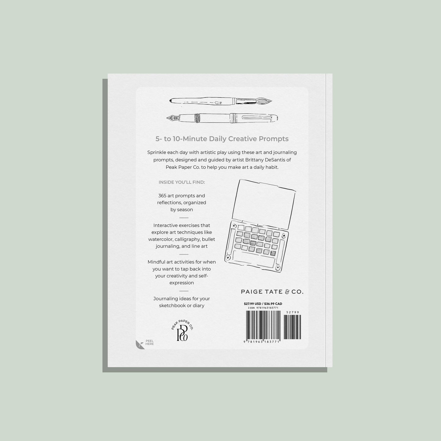 Bloom Mini Coloring Book | Floral Coloring Book for Adults