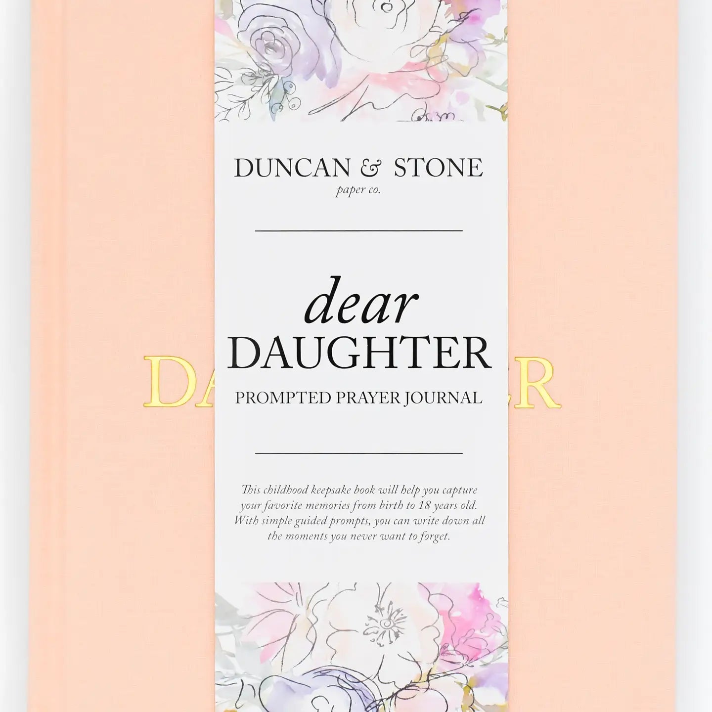Dear Daughter Childhood Keepsake Book