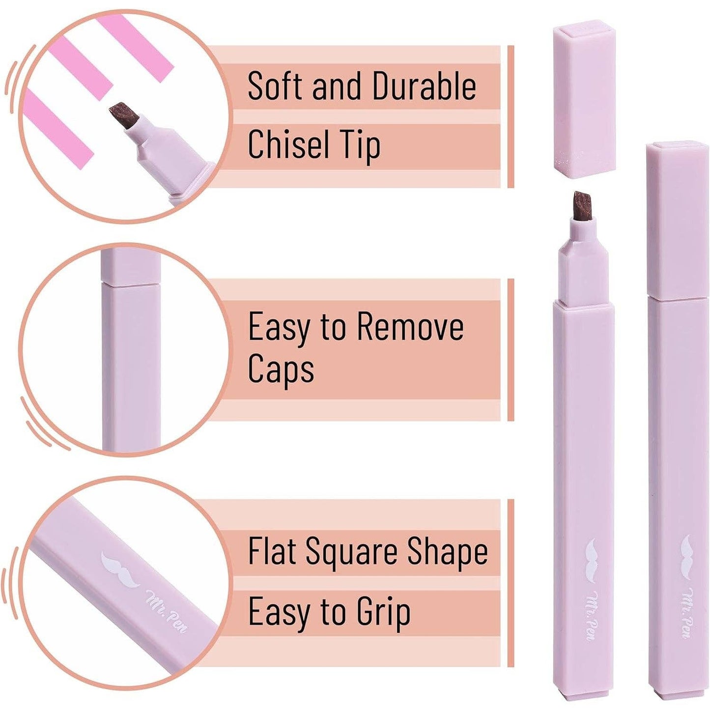 Pastel Bible Highlighters & Pens