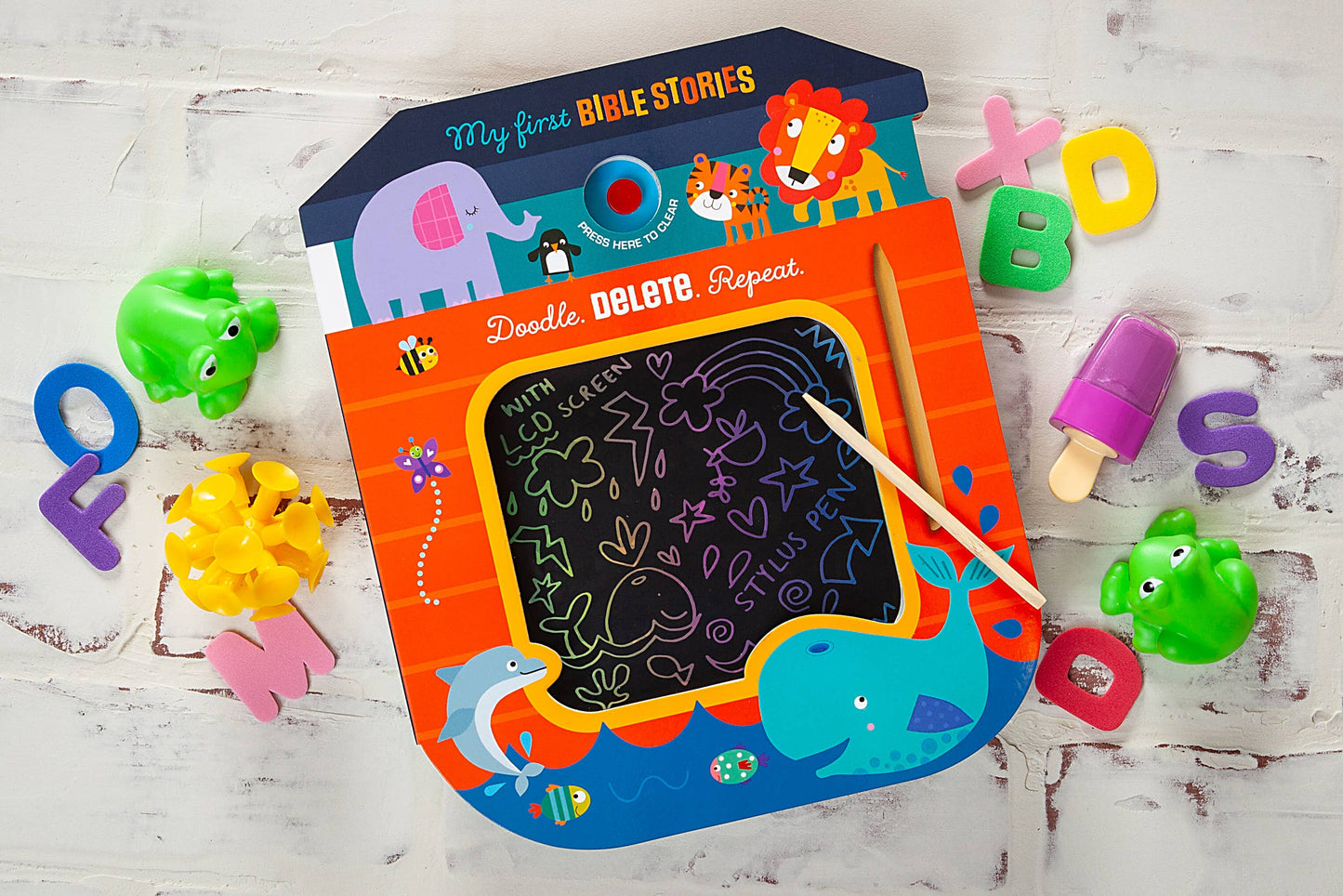 Doodle Delete Repeat: My First Bible Stories