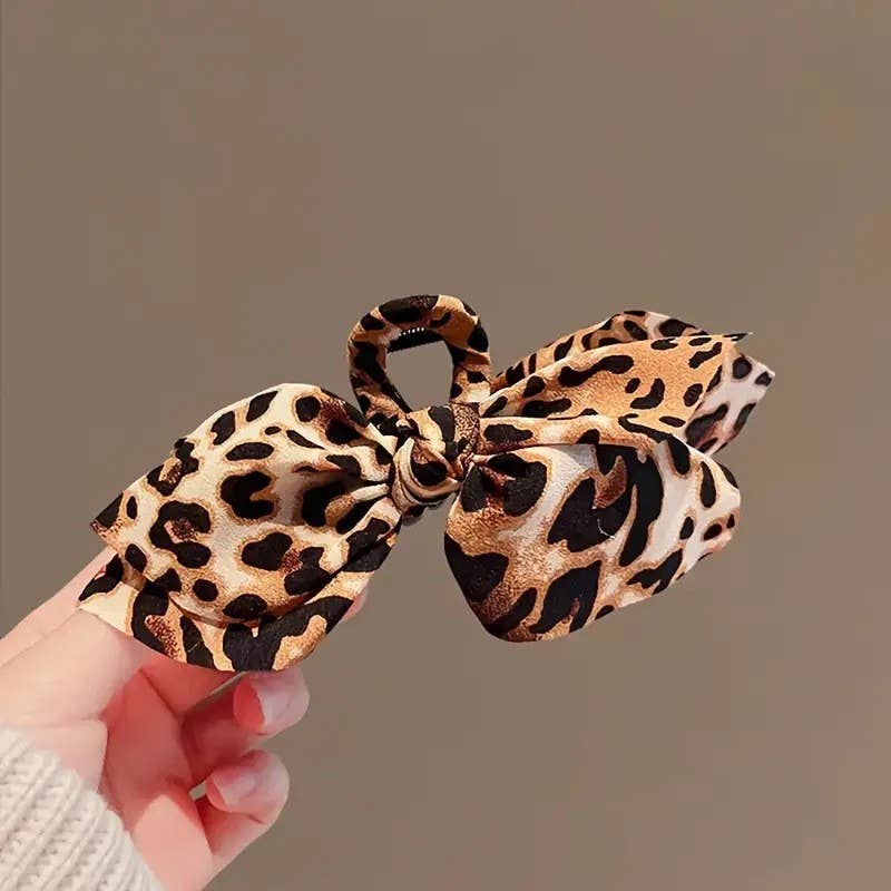 Cheetah Vintage Claw Clip