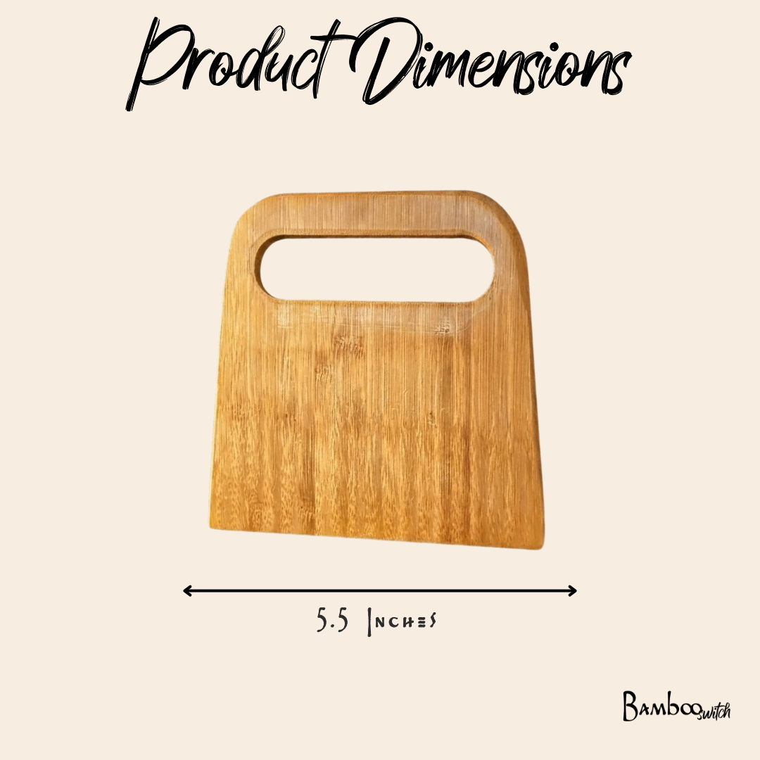 Bamboo Baking Bench & Dough Scraper