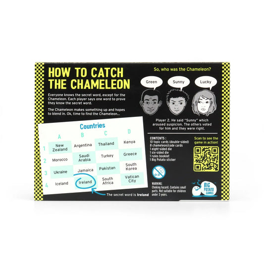 The Chameleon: Travel Edition | Bluffing Party Game