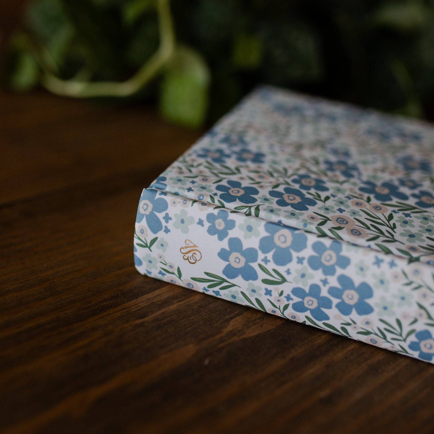 Blue Poppies ESV Single Column Journaling Bible®