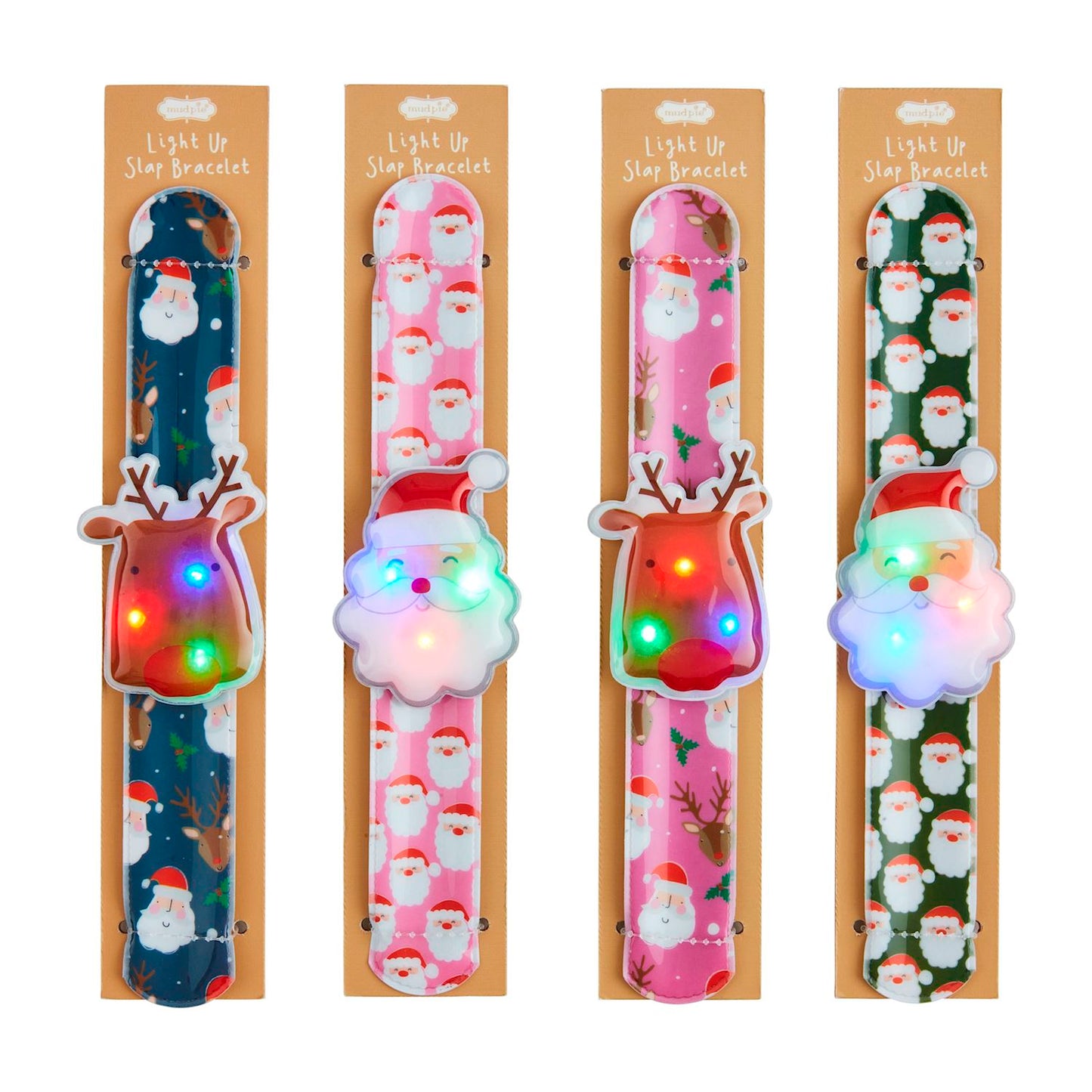 Christmas Light Up Slap Bracelet