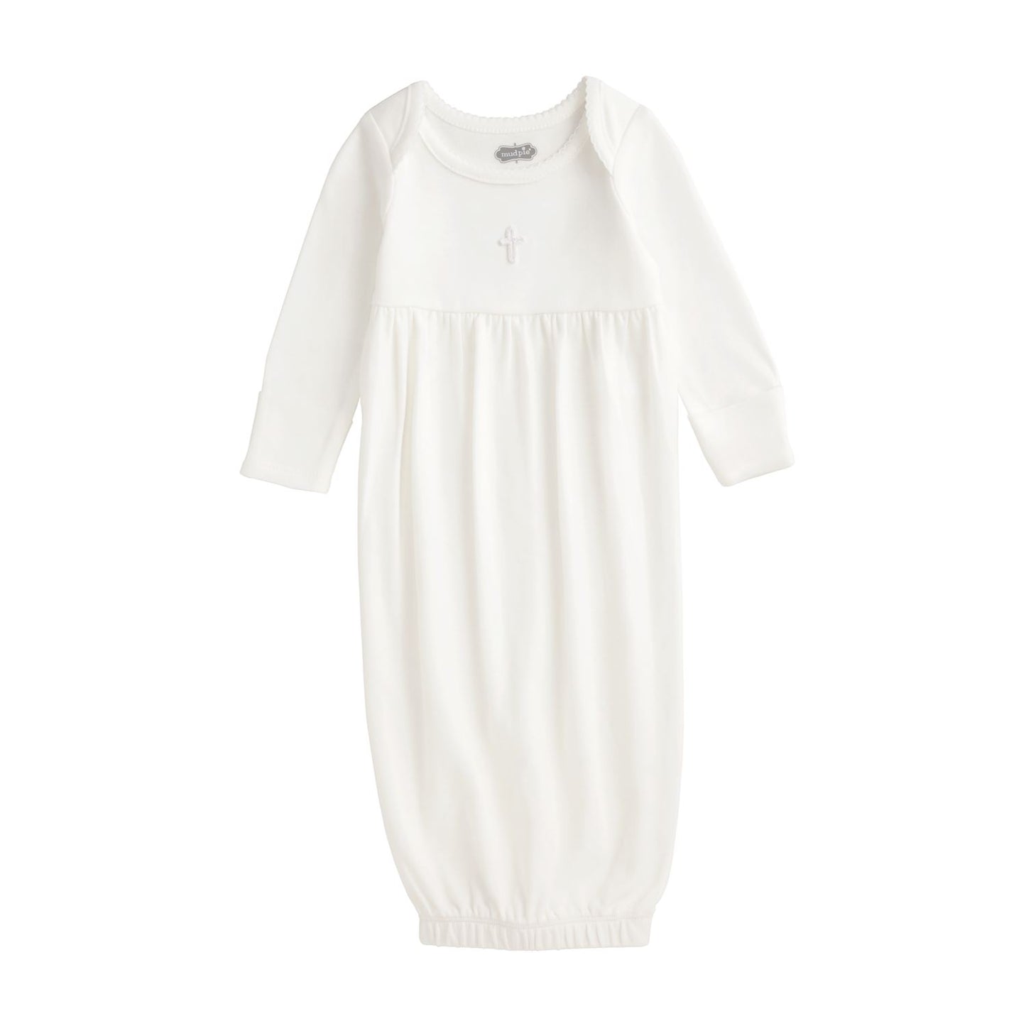 Heirloom Cross Baby Gown & Sleeper