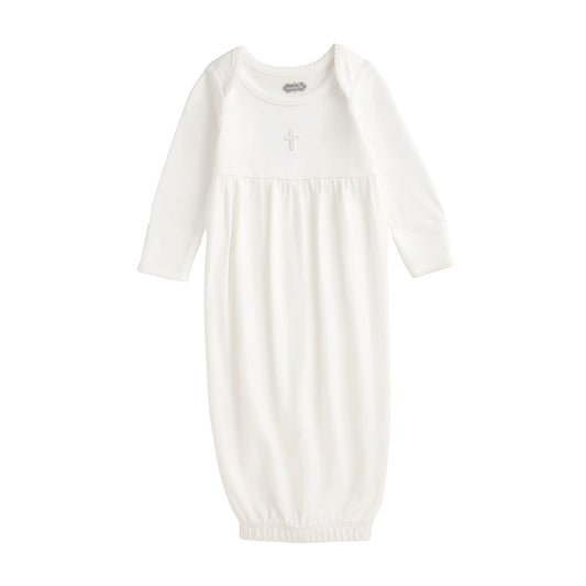 Heirloom Cross Baby Gown & Sleeper