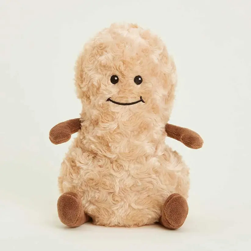 Warmies Peanut 13 inch microwavable weighted plush with French lavender