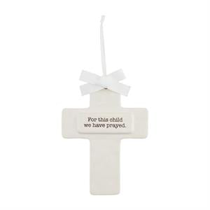 Ceramic Keepsake Cross