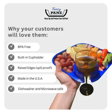 Fancy Plates Set of 4