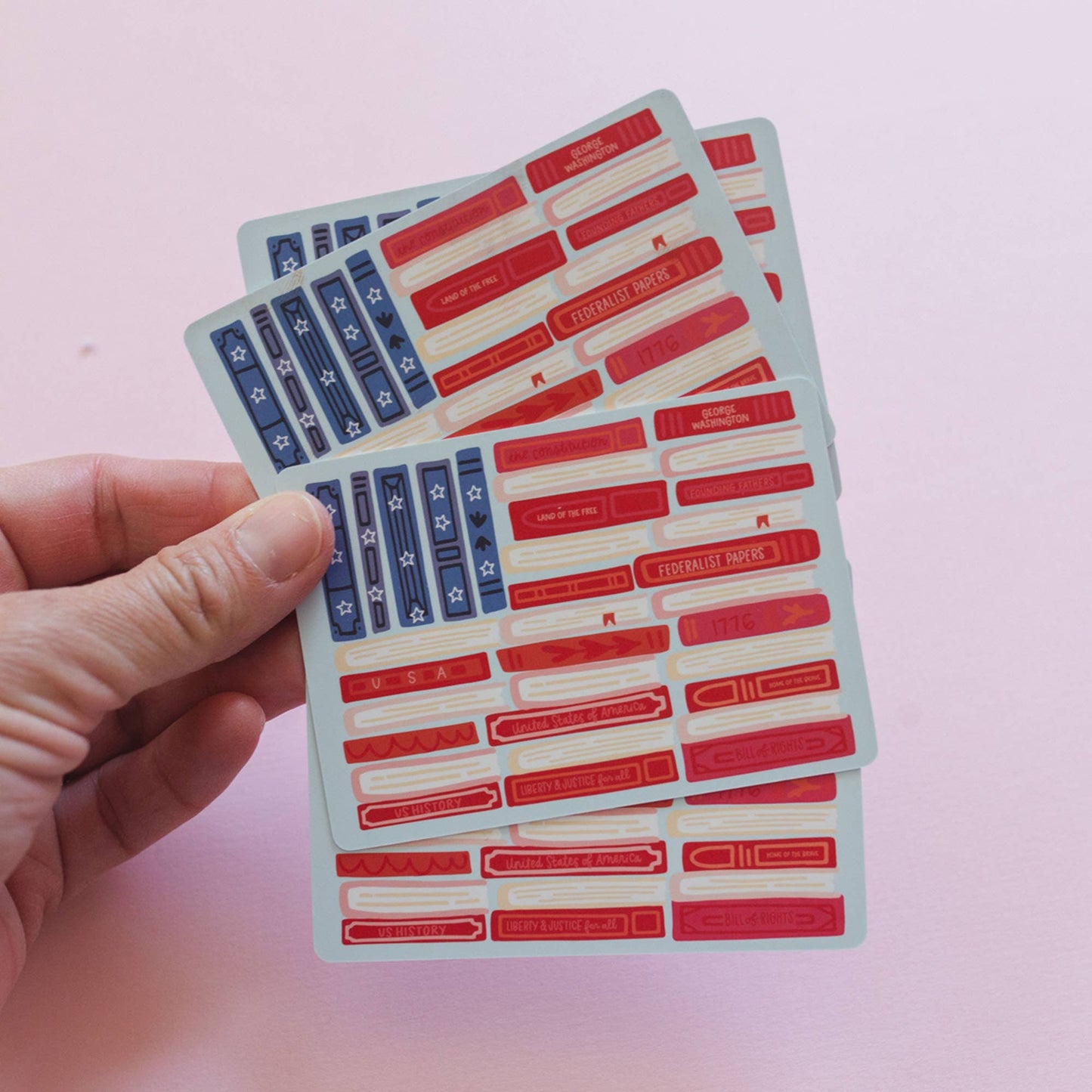 American Flag Books Deck of Cards