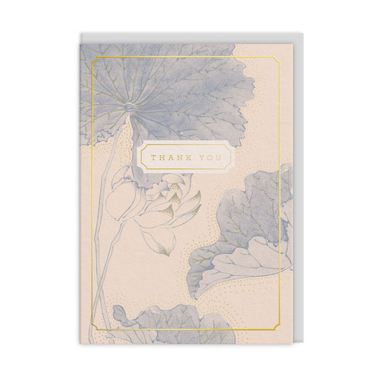 Blue Willow Thank You Card