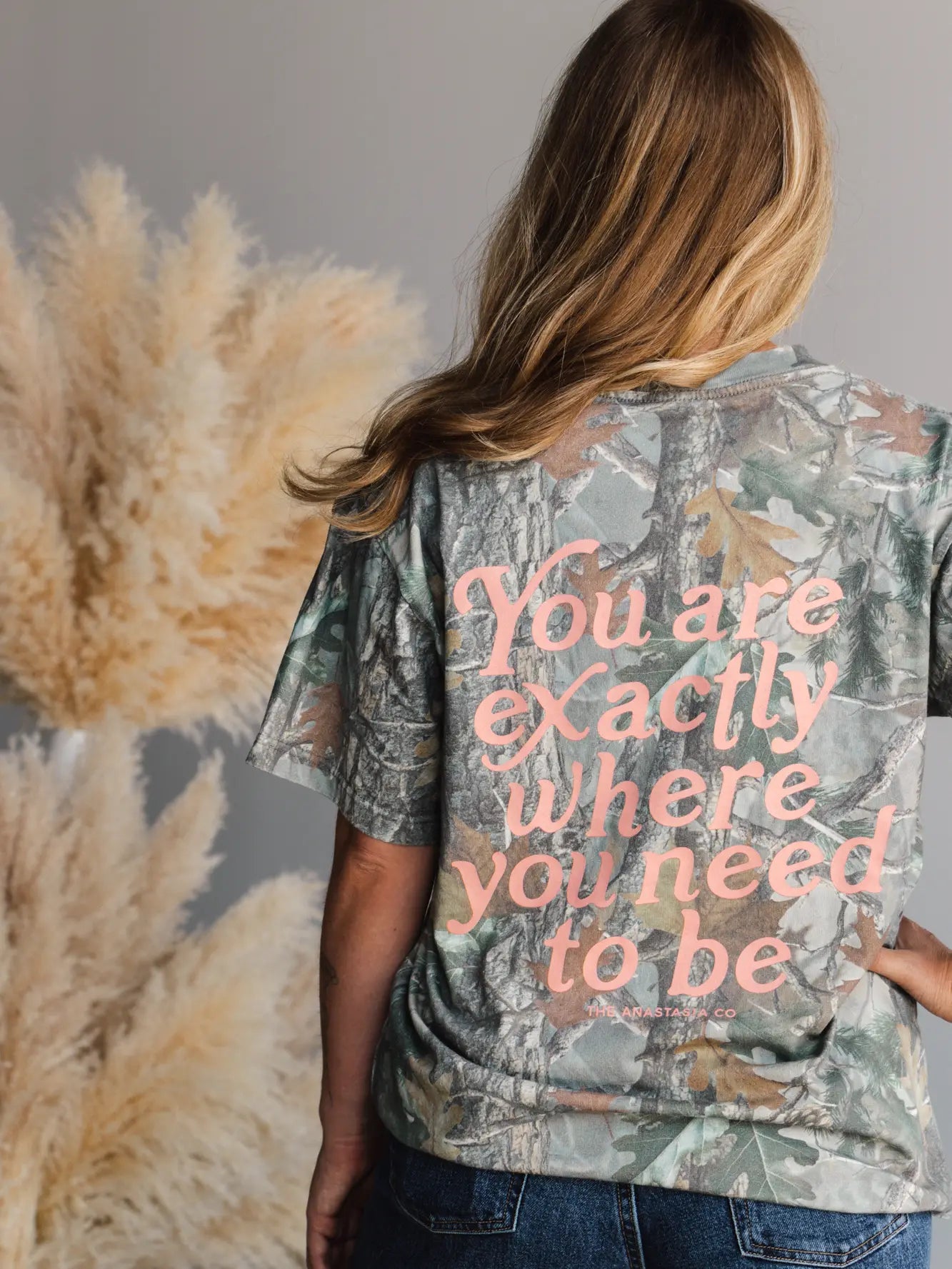 Exactly Where You Need to Be Comfort Colors® Camo Graphic Tee