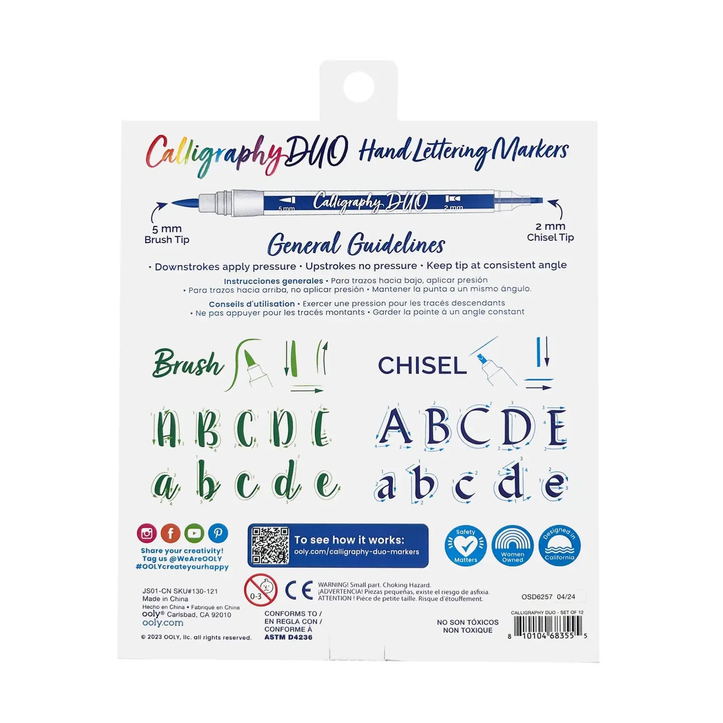 Calligraphy Duo Marker Set