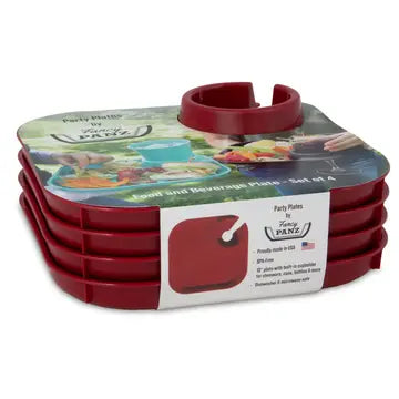 Fancy Plates Set of 4