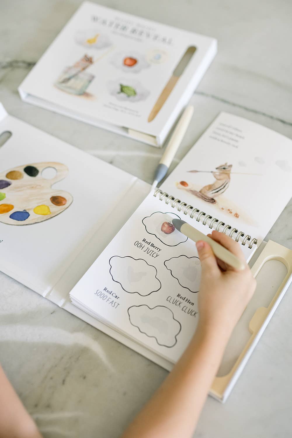 Wishy Washy Water Reveal Activity Book | Reusable No-Mess Coloring