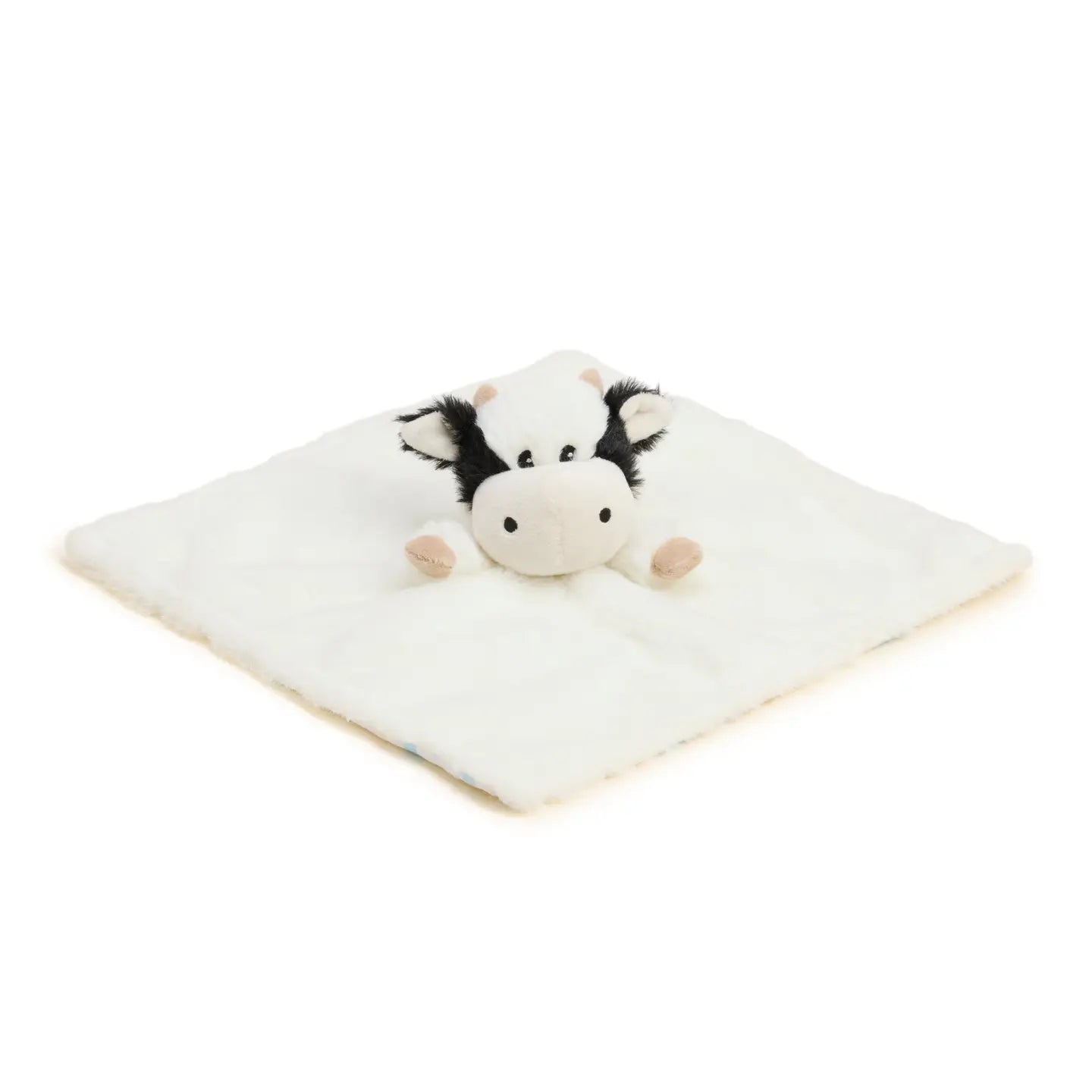 Black and White Cow Lovey Blanket Warmies